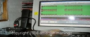 home studio digital audio workstation recording